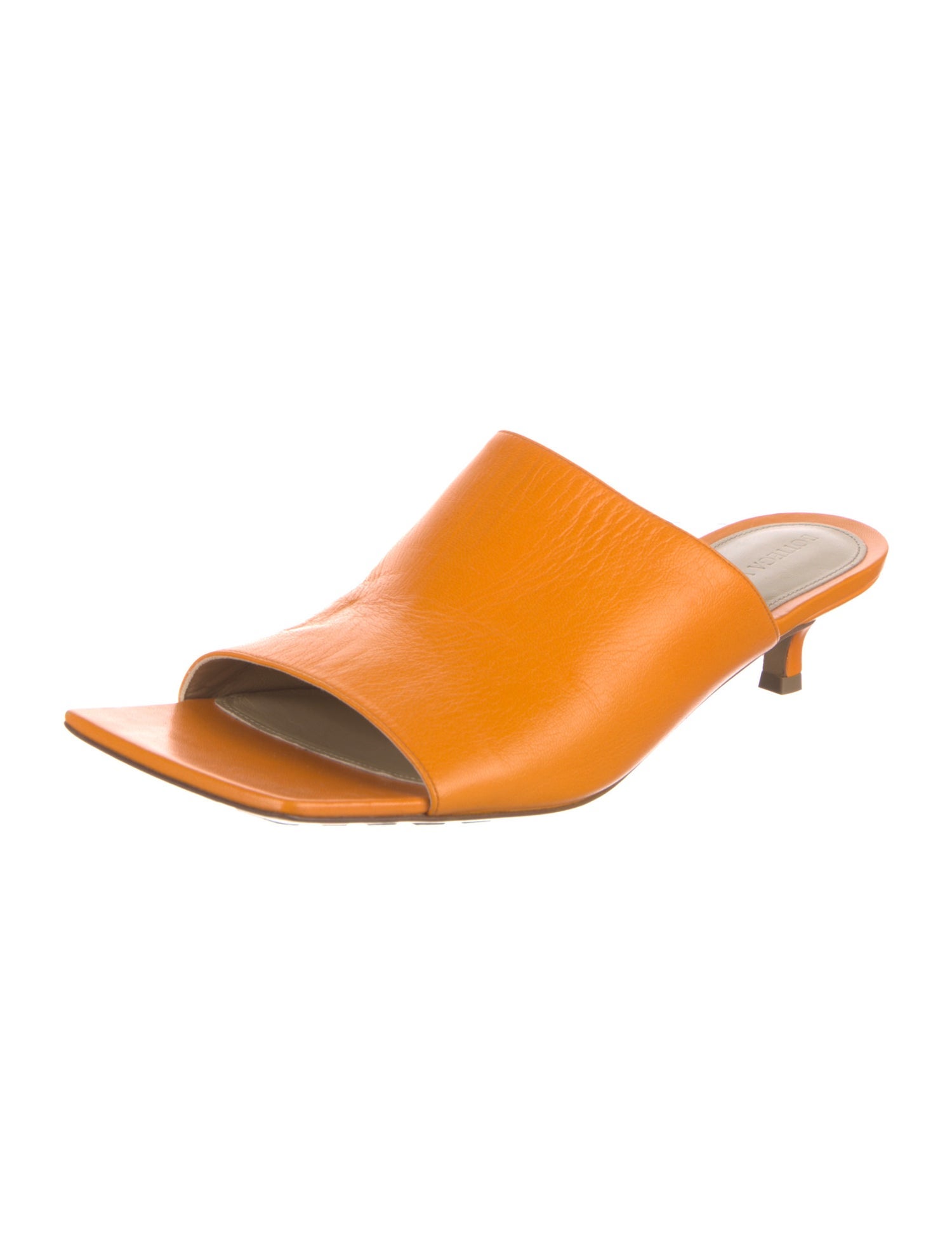 Bottega Veneta Leather Slides